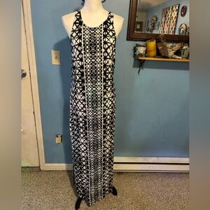Mossimo, Black & White, Maxi Dress